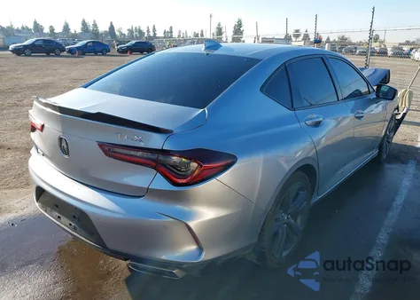 2021 Acura Tlx A-Spec Package из США, поврежденный, VIN 19UUB5F58MA004455